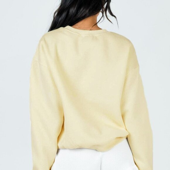 #1❤️ NEW YOSEMITE OVERSIZED CREWNECK SWEATSHIRT CREAM - Picture 6 of 6